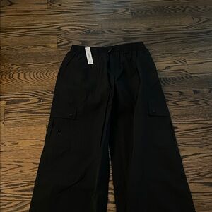Black Parachute Pants